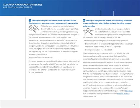 Allergen Management Guidelines To Followpdf