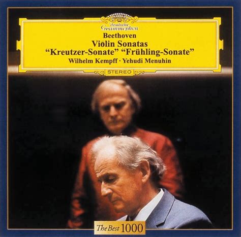 Beethoven Violin Sonatas Nos Spring Kreutzer Di Yehudi