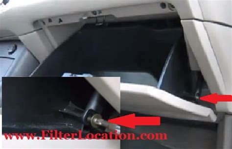 Toyota Camry Cabin Air Filter Location