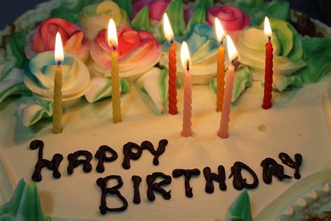 Birthday Cake Candles Free Photo On Pixabay Pixabay