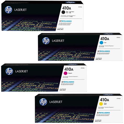 Original HP 410A CMYK Multipack Toner Cartridges (CF410A/ CF411A ...