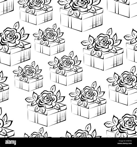 Seamless Background With T Boxes Stock Vector Image And Art Alamy