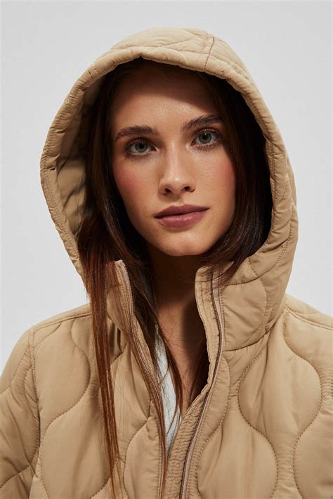 Куртка L-KU-4001 D.BEIGE купить оптом дёшево в Украине, Киев, Луцк ...