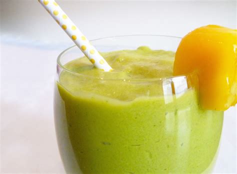 Green Mango Smoothie This Happy Mommy