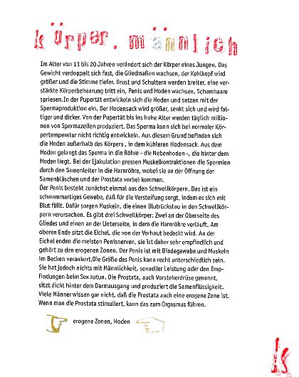 Klasse Illustration Sex ABC