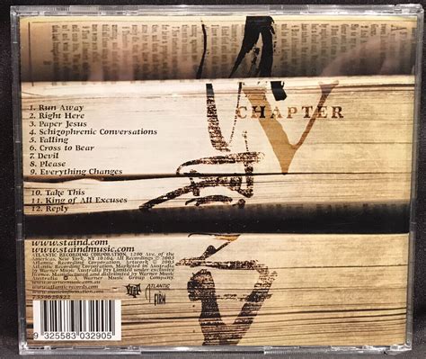 Staind Chapter V Cd 2005 Vgc Fast Free Post Ebay
