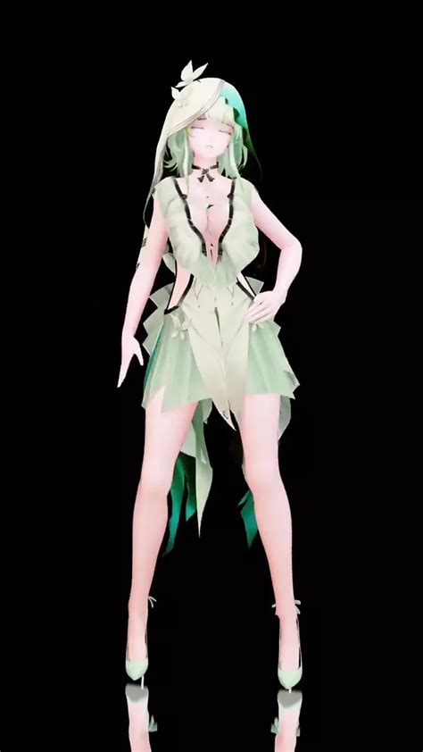 Borrasqueante olas shorekeeper desnudarse dance hentai di así canción vertical pantalla mmd 3d