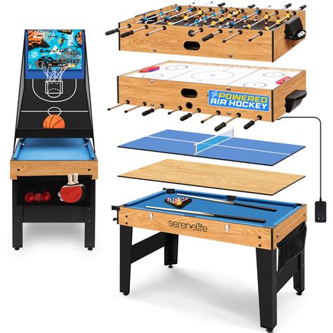 serenelife     multi game table full size indoor  outdoor