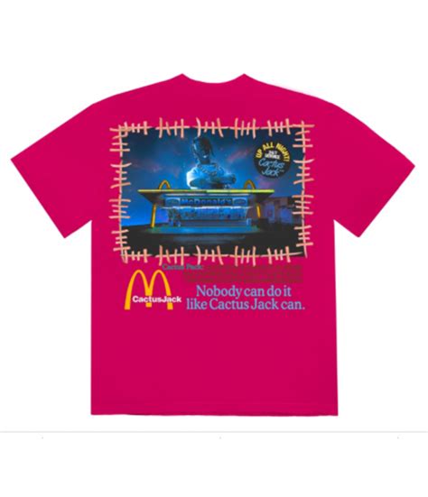 Cactus Jack X Mcdo Action Figures Ii Tee Shirt