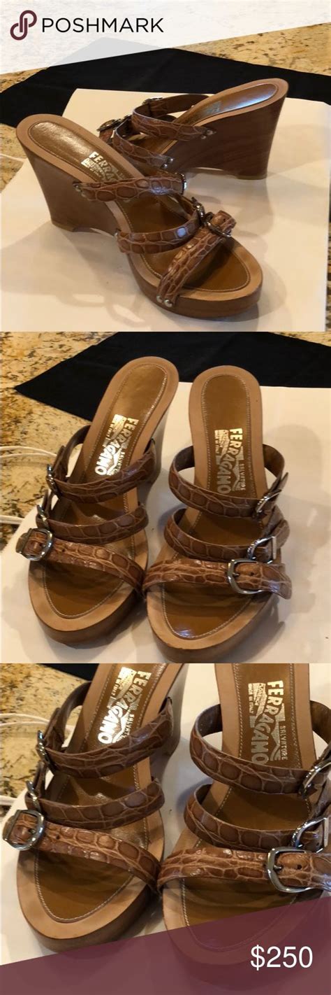 Salvatore Ferragamo Wedge Sandal Salvatore Ferragamo Wedge Sandals