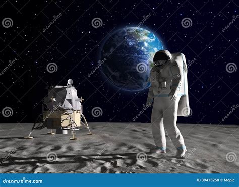 Astronaut Moonwalk Icon Vector Illustration | CartoonDealer.com #262612522