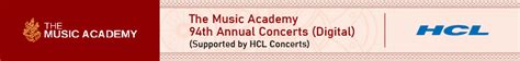 94th Annual Concerts Digital 2020 Music Academy