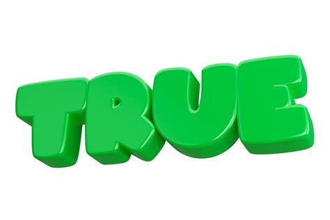 true 3d word text 16458256 PNG