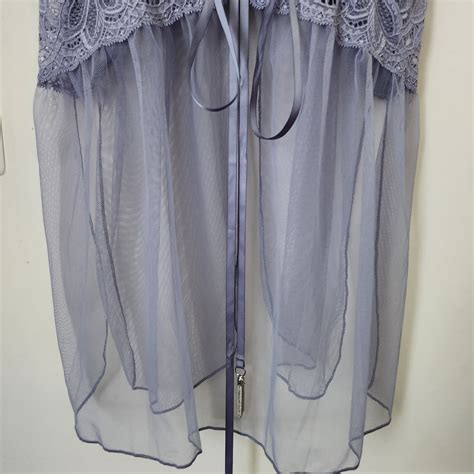 Victoria S Secret Lavender Laced Sheer Sexy Lingerie Gem