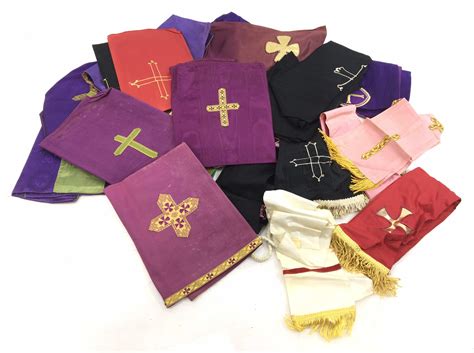 Lot Antique Catholic Church Priest Clergy Apparel