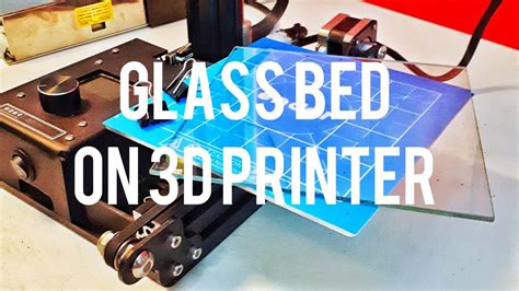 How To Add A Glass Bed To Your 3d Printer Creality Ender 2 Improve