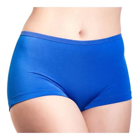 Kit Cueca Boxer Feminina Short Microfibra Lingerie Full Mercadolivre