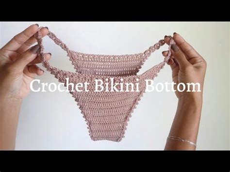 Slip Bikini Schema Uncinetto Facile Modello Mondo All Uncinetto Estivo