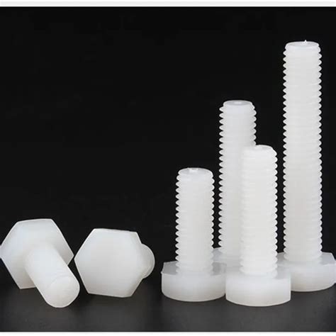 Lwf Hot M X Mm Mm White Nylon Hex Bolt White Hex Head Bolts Nylon Screw Lazada Ph