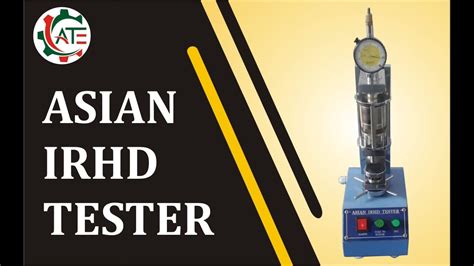 IRHD TESTER | IRHD HARDNESS TESTER | IRHD TEST | - YouTube