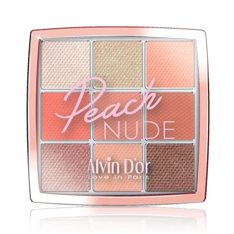 ALVIN D OR Палетка теней для век PEACH NUDE купить по низким ценам в
