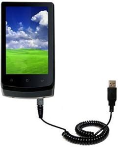 Amazon Gomadic Coiled Power Hot Sync USB Cable For The Cowon D With Both Data And Charge