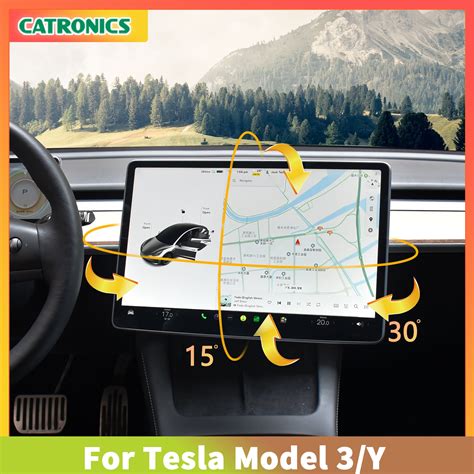 Catronics Screen Swivel Tilt Mount For Tesla Model Model Y Four