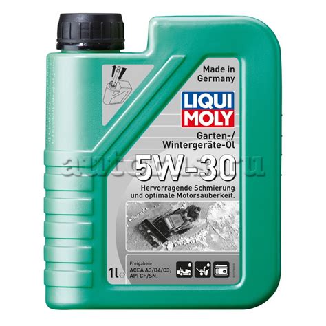 Масло моторное Liqui Moly Garten-Winter 5W30 синтетическое 1 л 1279 ...