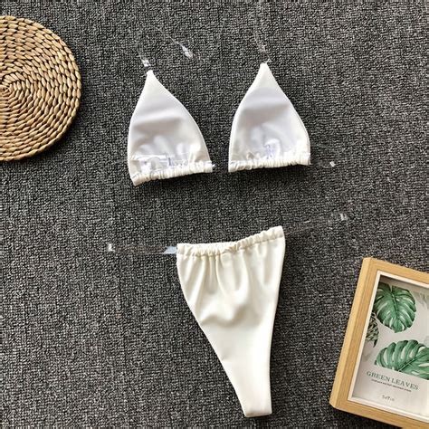 Simple Womens Swimsuit New Invisible Bikini Designer Bathing Suit Swimsuit Women S Bikini