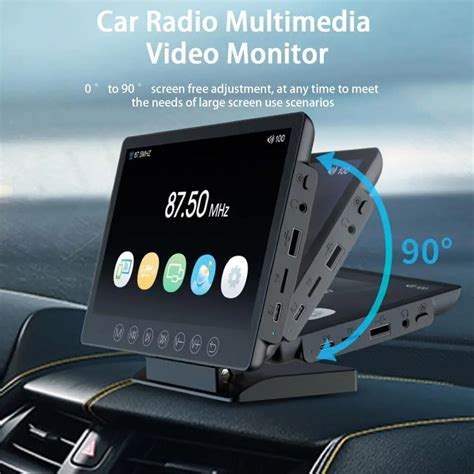 Reproductor Multimedia Universal Para Coche Radio Con Pantalla T Ctil