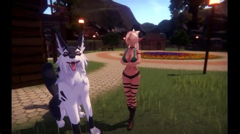 Monster Girl Island Monthly Hentai Game Choice Ep Saving The Cute Catgirl From Falling