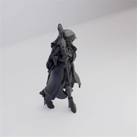 Hot Goblin 若い巫女の少女 ミニチュア ホットゴブリン TRPG 聖職者