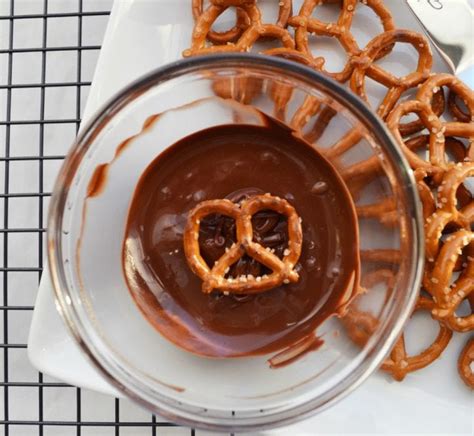 Dark Chocolate Dipped Pretzels Dessert Recipe Divine Lifestyle