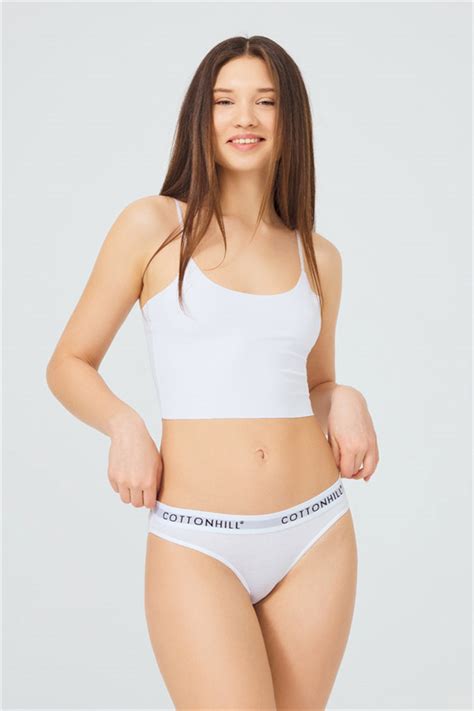 Pamuklu Basic Kad N Bikini K Lot Li Paket Cottonhill