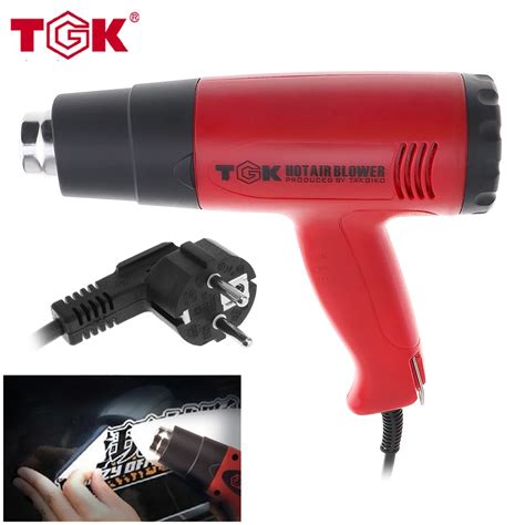 Tgk W V Eu Plug Heat Gun Electric Hot Air Gun With Temperature Adjustment Switch For