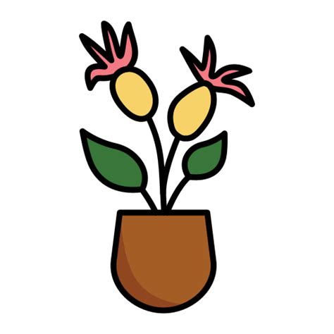 Plant Generic Outline Color Icon