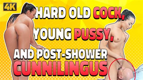 Old K Beautiful Brunette Takes A Shower Then Has Sex Old Man Blowjob Porn XHamster