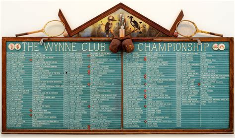 James Powditch The Wynne Club Championship Wynne Prize 2023 Art