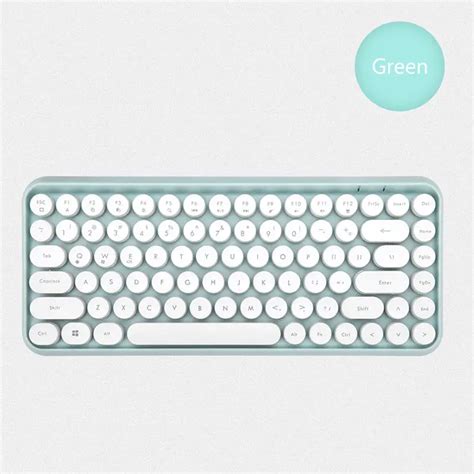 Беспроводная Bluetooth клавиатура Мини круглая кнопка игровая ...