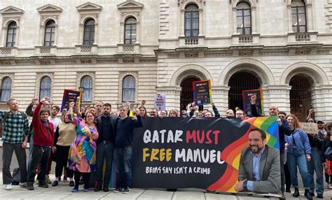 Protesta Llega Hasta David Cameron Para Lograr Libertad De Mexicano Perseguido En Qatar Por Ser Gay