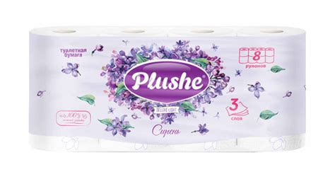 Plushe Туалетная бумага 24 шт - купить с доставкой по выгодным ценам в ...