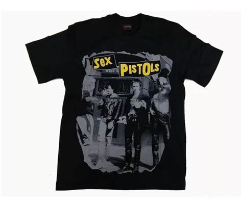 Camiseta Sex Pistols Blusa Preta Banda De Rock Punk Bo MercadoLivre