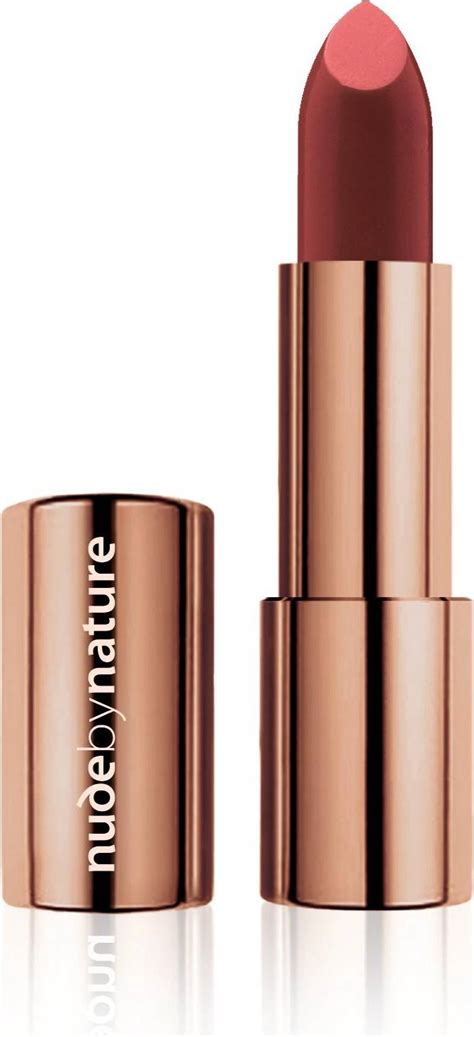 Nude By Nature Moisture Shine Lipstick 09 Rosewood Pris