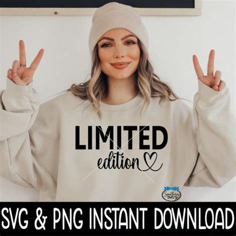 Limited Edition Svg Etsy