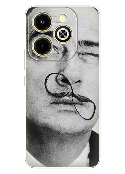 Infinix Hot 40i силиконовый чехол с картинкой Сальвадор Дали