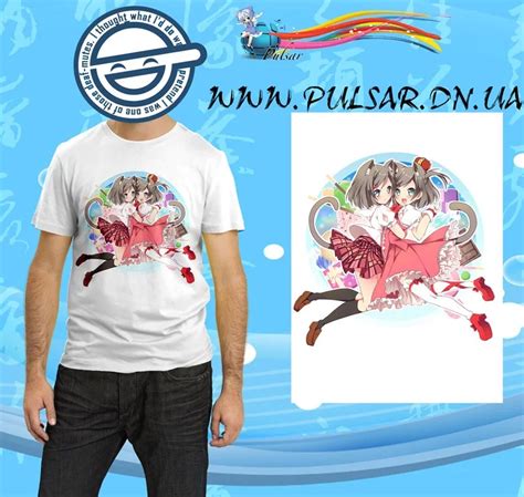 Футболка Принц пошляк и кошка несмеяна Hentai Ouji to Warawanai Neko модель Double kawai