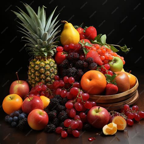 Premium Photo | Fresh fruit