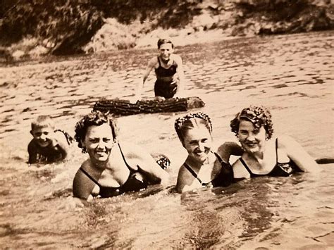 Vintage Photo Girl On A Lesbian Beach Bikini Beautiful Girls Etsy