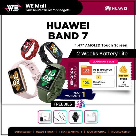 Huawei Band 7 Original Huawei Malaysia Shopee Malaysia