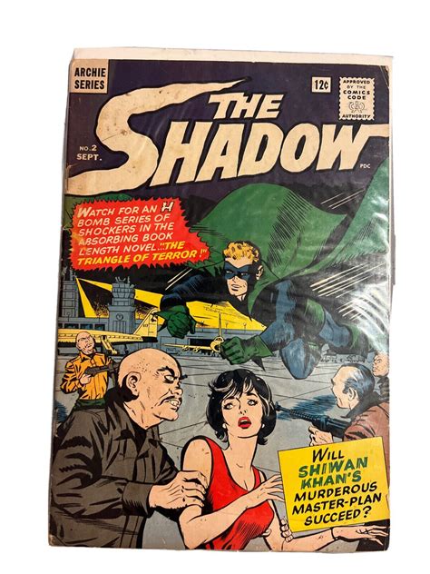 The Shadow 2 September 1964 Radio Comics Silver Age Archie Adventure ...